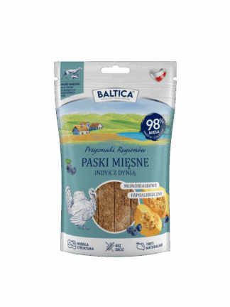 Mięsne Paski Indyk z Dynią 90 g