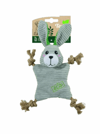 TERRA ECO Puppy- Króliczek LULU – Ekologiczna Zabawka dla Szczeniąt 
