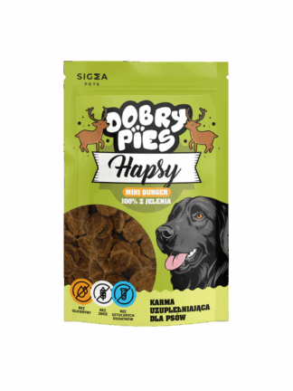 Hapsy Mini Burger 100% z Jelenia 100 g
