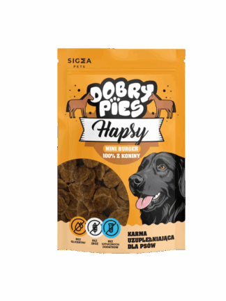 Hapsy Mini Burger 100% z Koniny 100 g