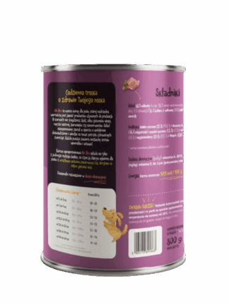 Mokra Karma Wołowina z Jabłkiem 800 g - Monoproteinowa