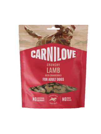 Dog Crunchy Snack Lamb & Cranberries - Jagnięcina z Żurawiną, 200 g