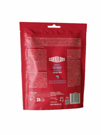 Dog Crunchy Snack Salmon & Blueberries - Łosoś z Borówką, 200 g