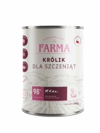 Mokra Karma Select Królik dla Szczeniąt 400 g