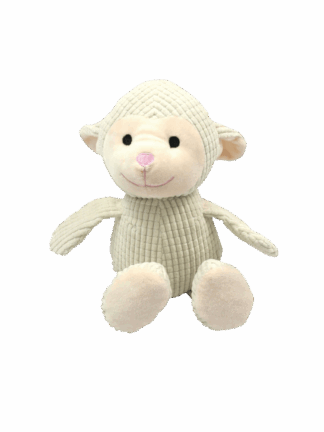 DOG LIFE STYLE Pluszowa Owieczka beżowa, 32 cm 