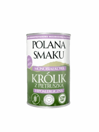 Królik z pietruszką – Hipoalergiczna formuła dla psów wrażliwych 400 g