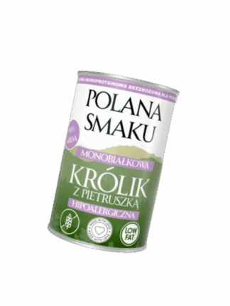 Królik z pietruszką – Hipoalergiczna formuła dla psów wrażliwych 400 g