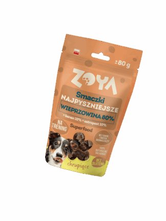 Smaczki NAJPYSZNIEJSZE - Przysmak Treningowy z Wieprzowiną, 80 g