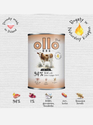 PLUS Veal mokra karma dla psa z cielęciną 800 g