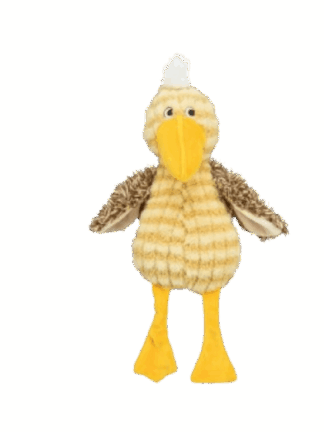 Pluszowy Żółty Ptak dla Psa, 38 cm