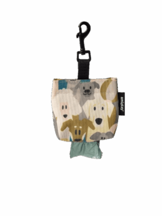 Torebka na Worki na Odchody - Dogs Zielona