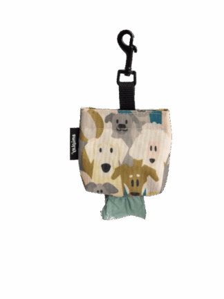 Torebka na Worki na Odchody - Dogs Zielona