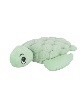 Szeleszczący Zielony Żółw - Pluszowa Zabawka dla Psa, 27 cm