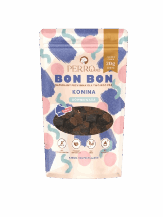 BON BON Konina – Funkcyjne przysmaki Równowaga i Wyciszenie, 80g