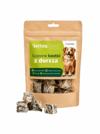 Suszone Kostki z Dorsza dla psa, 100 g