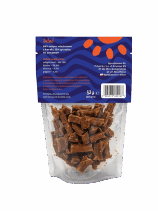 Mniamki z Kaczki z Gruszką i Cynamonem, 80 g