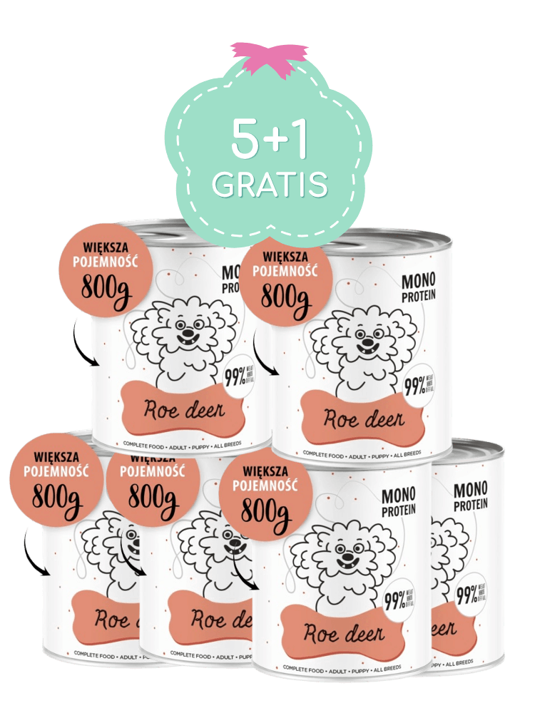 ZESTAW Karma mokra Beef (wołowina)  6x 800g
