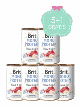 5+1 GRATIS Mono Protein Dog Lamb & Rice 400 g