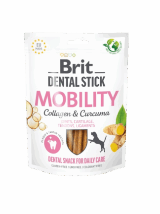 Dental Stick Mobility z kurkumą i kolagenem – przysmak dentystyczny dla psa, 7 szt. 251 g