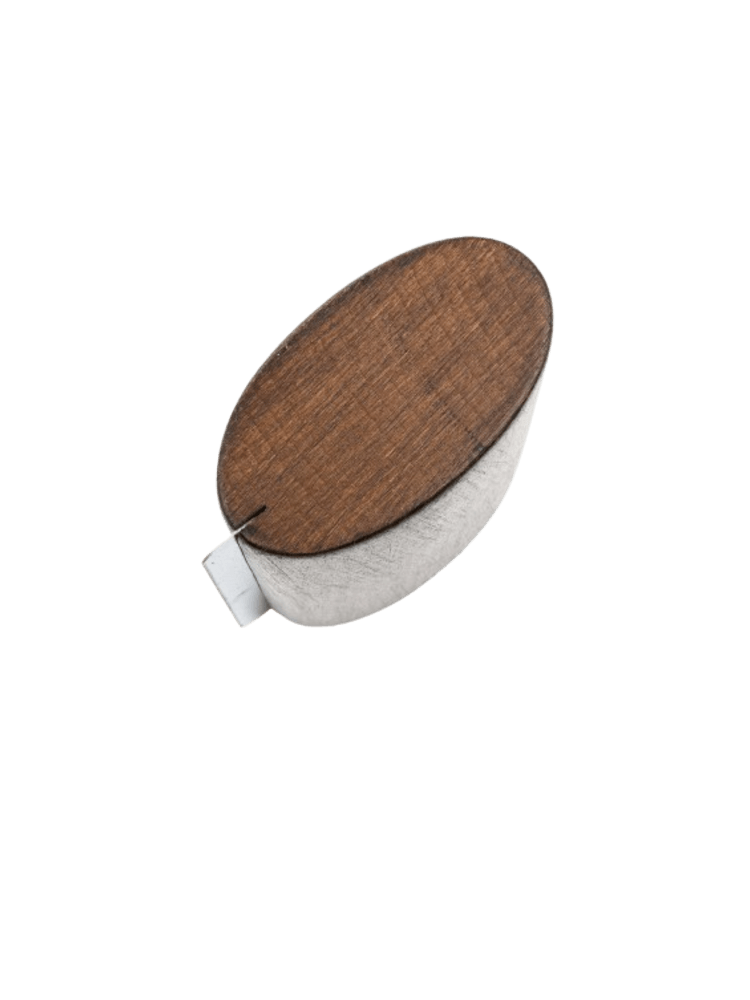 Ekskluzywne Zgrzebło do Podszerstka z drewna bukowego, 12,8 cm