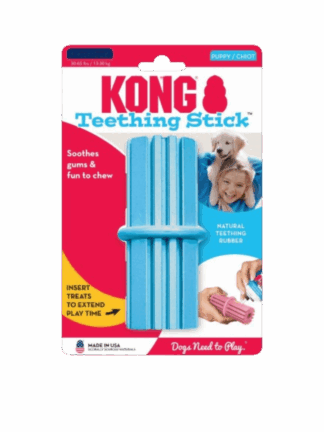 Puppy Teething Stick – Dentystyczny gryzak na smakołyki dla szczeniąt niebieski, rozmiar M