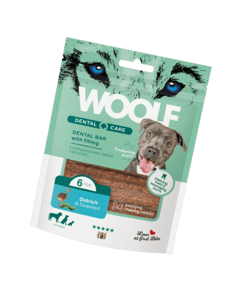 Dental Bars Ostrich & Seaweed – gryzaki dentystyczne dla psa 108 g