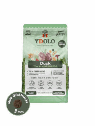 MINI Duck - Kaczka -  półwilgotna karma dla małych psów, 700 g