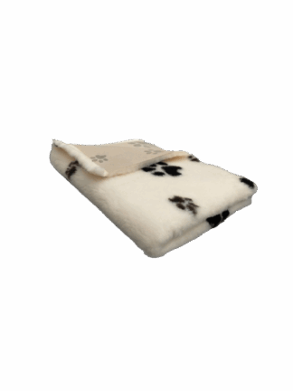 DRY BED Legowisko Antypoślizgowe - Krem Łapy, 75x50 cm