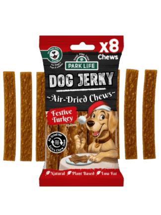 Dog Jerky Festive Turkey Chew - Suszone Paski o Smaku Świątecznego Indyka, 70 g