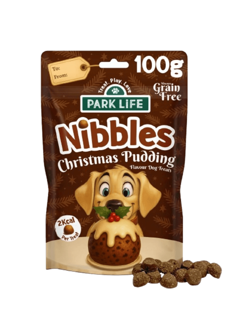 Nibbles Christmas Pudding - Ciasteczka o smaku Świątecznego Puddingu, 100 g