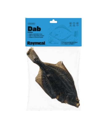Whole Dab - Suszona Cała Stornia Naturalny Gryzak dla Psa