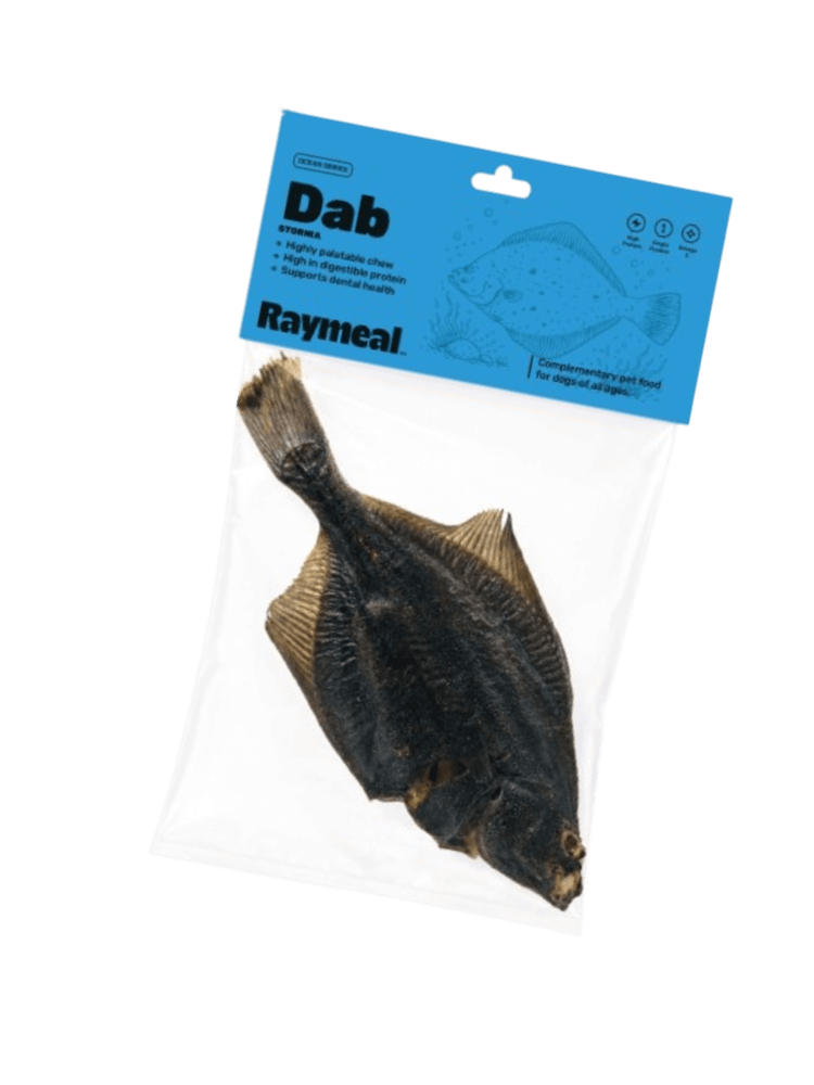 Whole Dab - Suszona Cała Stornia Naturalny Gryzak dla Psa