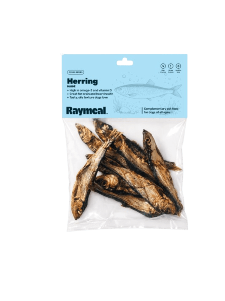 Whole Herring - Suszony Cały Śledź Naturalny Przysmak dla Psa
