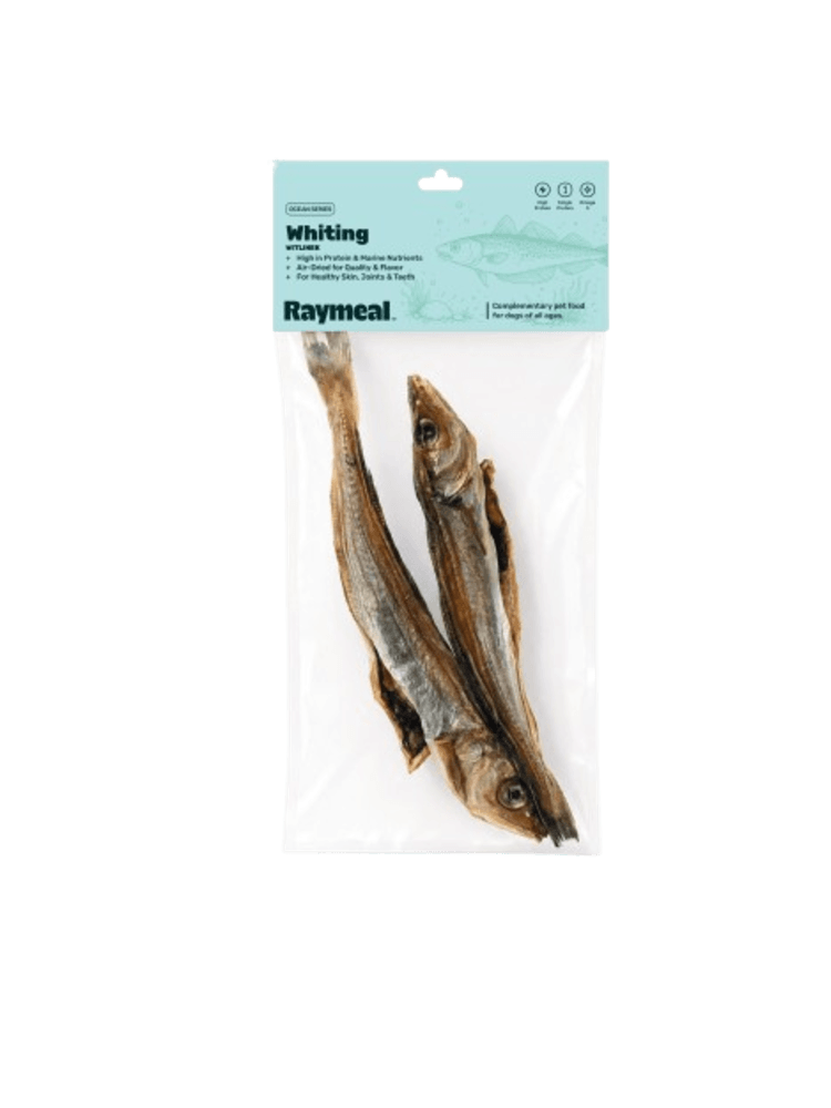 Whole Whiting - Suszony Cały Witlinek Naturalny Przysmak dla Psa, 2 szt