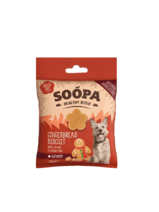 Healthy Bites – Gingerbread Biscuit - Piernikowe przysmaki, 50 g
