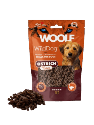 WildDog Soft Ostrich Bites 100 g