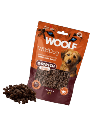 WildDog Soft Ostrich Bites 100 g