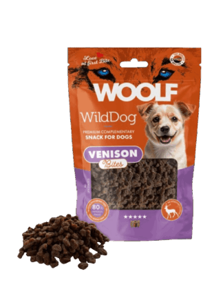 WildDog Soft Venison Bites 100 g