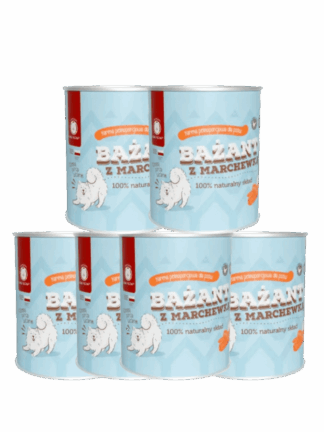 ZESTAW Bażant z marchewką – mokra karma premium, która naprawdę karmi 6x 400 g