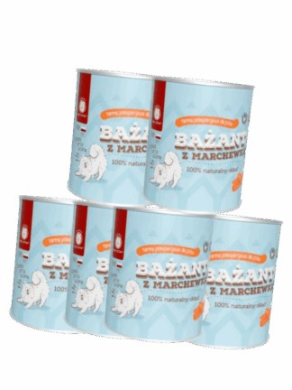 ZESTAW Bażant z marchewką – mokra karma premium, która naprawdę karmi 6x 400 g