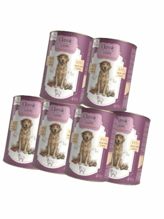 ZESTAW Classic Karma Mokra Jagnięcina z Cukinią 6x400 g