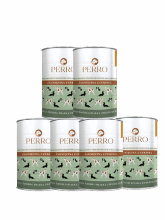 ZESTAW Gourmet Karma mokra Jagnięcina z cukinią dla szczeniąt  6x400 g