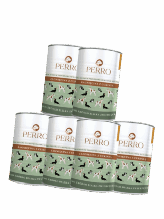 ZESTAW Gourmet Karma mokra Jagnięcina z cukinią dla szczeniąt  6x400 g