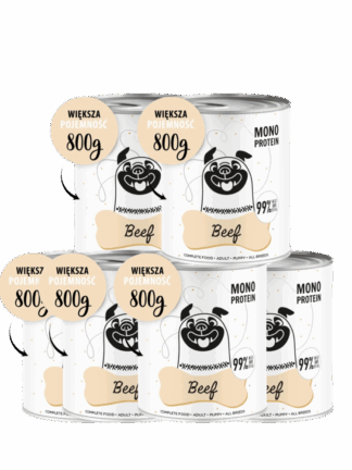 ZESTAW Karma mokra Beef (wołowina)  6x 800g
