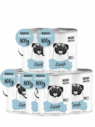 ZESTAW Karma mokra Lamb (jagnięcina) 6x 800g