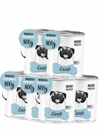 ZESTAW Karma mokra Lamb (jagnięcina) 6x 800g