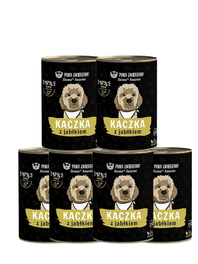 ZESTAW Karma mokra SH Kaczka z jabłkiem 6x400 g