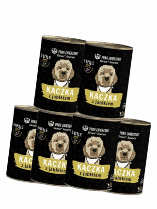 ZESTAW Karma mokra SH Kaczka z jabłkiem 6x400 g