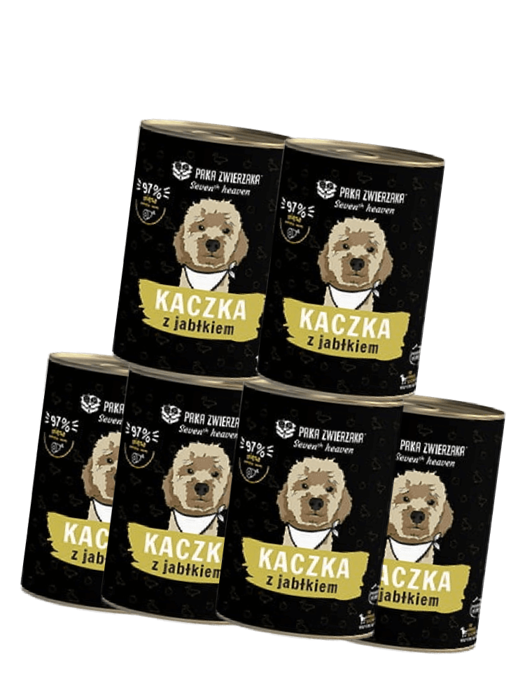 ZESTAW Karma mokra SH Kaczka z jabłkiem 6x400 g