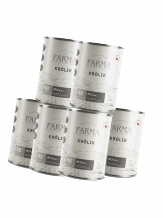 ZESTAW Mokra karma Select Królik 6x400 g